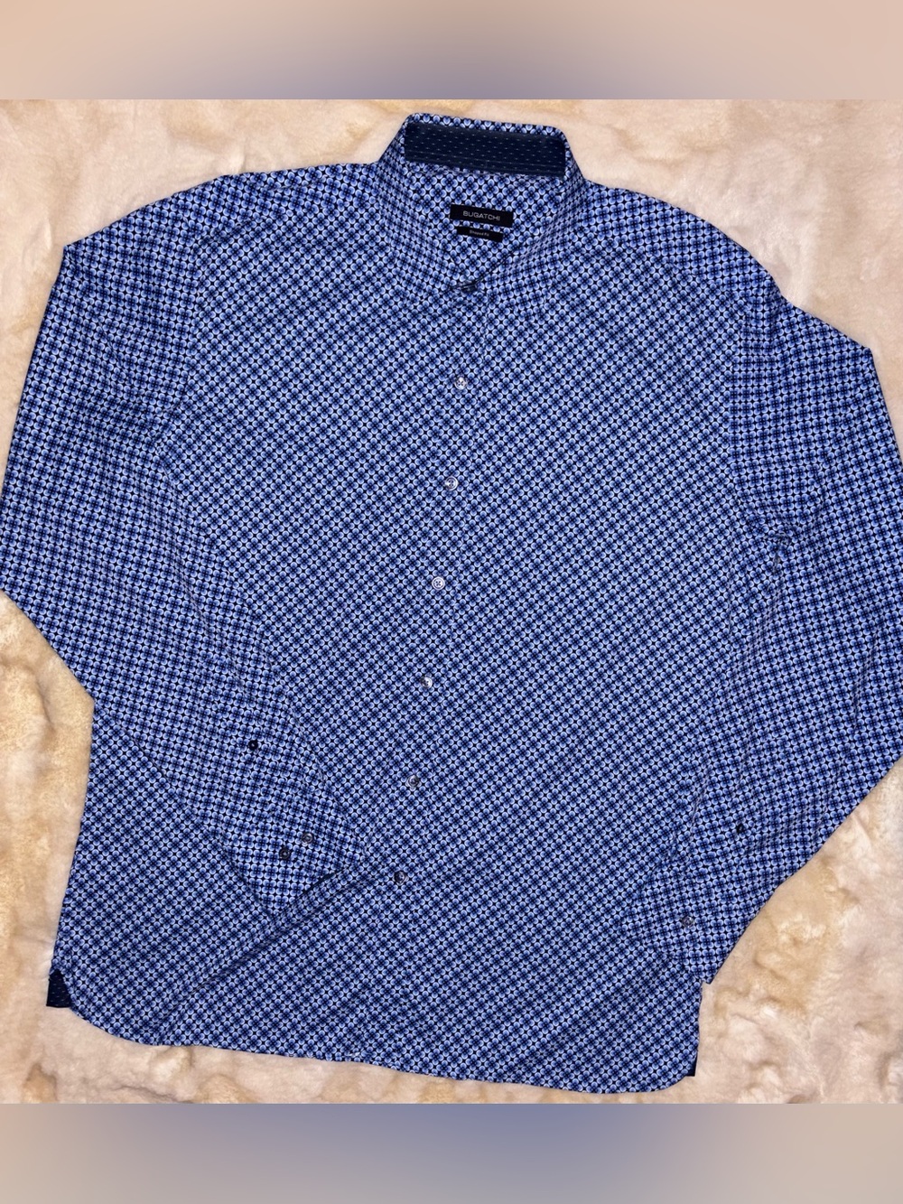 Bugatchi Casual Button-Down Shirts LARGE NWOT - Picture 7 of 10